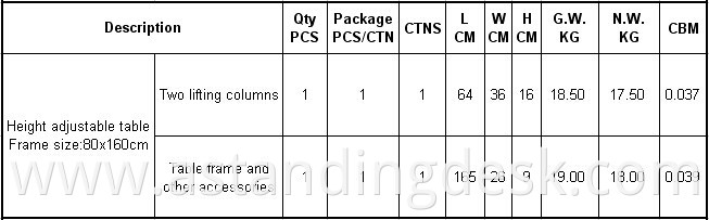 Factory Price, T Feet Height Adjustable Lifting Working Computer Table Desk Office Furniture Modern Metal Iron